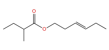 3-Hexenyl 2-methylbutanoate